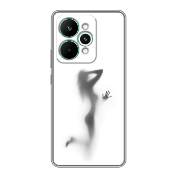 Силиконовый чехол на Realme 15 Pro с принтом Силуэт