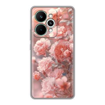 Силиконовый чехол на Realme 15 Pro с принтом Розовые розы Силиконовый чехол на Realme 15 Pro с принтом Розовые розы