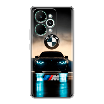 Силиконовый чехол на Realme 15 Pro с принтом БМВ BMW Силиконовый чехол на Realme 15 Pro с принтом БМВ BMW