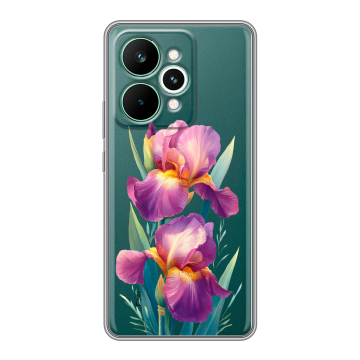 Силиконовый чехол на Realme 15 Pro с принтом Цветы орхидеи Силиконовый чехол на Realme 15 Pro с принтом Цветы орхидеи