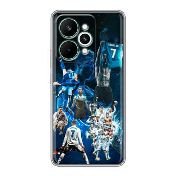 Силиконовый чехол на Realme 15 Pro с принтом Реал Роналдо Силиконовый чехол на Realme 15 Pro с принтом Реал Роналдо