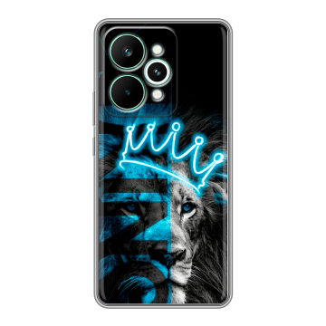 Силиконовый чехол на Realme 15 Pro с принтом Король лев Силиконовый чехол на Realme 15 Pro с принтом Король лев