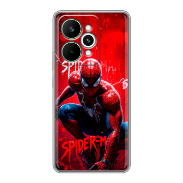 Силиконовый чехол на Realme 15 Pro с принтом Spiderman Человек паук Силиконовый чехол на Realme 15 Pro с принтом Spiderman Человек паук