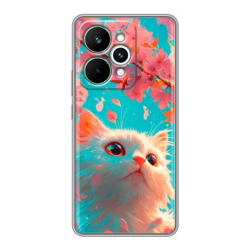 Силиконовый чехол на Realme 15 Pro с принтом Красивый кот Силиконовый чехол на Realme 15 Pro с принтом Красивый кот