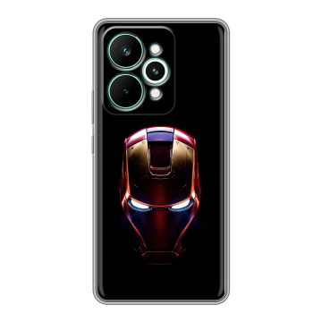 Силиконовый чехол на Realme 15 Pro с принтом IronMan Железный человек Силиконовый чехол на Realme 15 Pro с принтом IronMan Железный человек