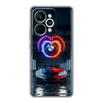 Силиконовый чехол на Realme 15 Pro с принтом BMW БМВ Силиконовый чехол на Realme 15 Pro с принтом BMW БМВ