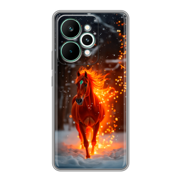 Силиконовый чехол на Realme 15 Pro с принтом Новый год Силиконовый чехол на Realme 15 Pro с принтом Новый год