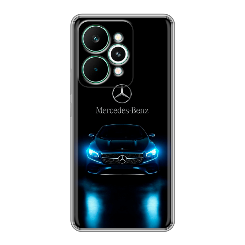 Силиконовый чехол на Realme 15 Pro с принтом Mercedes Мерседес Силиконовый чехол на Realme 15 Pro с принтом Mercedes Мерседес