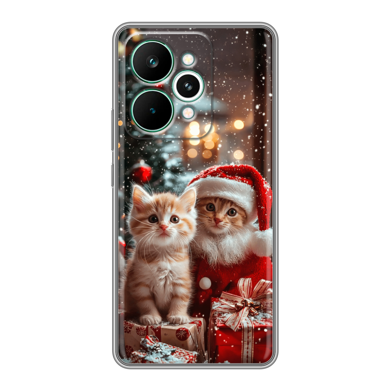 Силиконовый чехол на Realme 15 Pro с принтом Новый год Силиконовый чехол на Realme 15 Pro с принтом Новый год