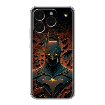 Силиконовый чехол на Realme 15T с принтом Batman Бэтмен