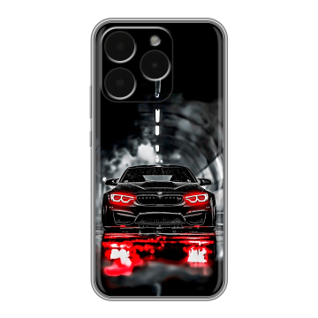Силиконовый чехол на Realme 15T с принтом BMW БМВ