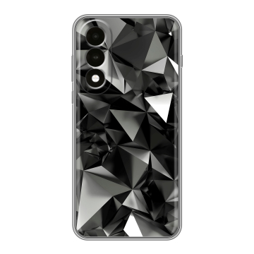 Силиконовый чехол на OnePlus Nord 5 с принтом Черные кристаллы Силиконовый чехол на OnePlus Nord 5 с принтом Черные кристаллы