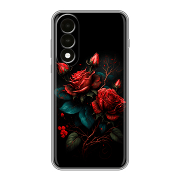 Силиконовый чехол на OnePlus Nord 5 с принтом Розы красные