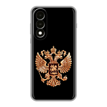 Силиконовый чехол на OnePlus Nord 5 с принтом Герб России золотой Силиконовый чехол на OnePlus Nord 5 с принтом Герб России золотой