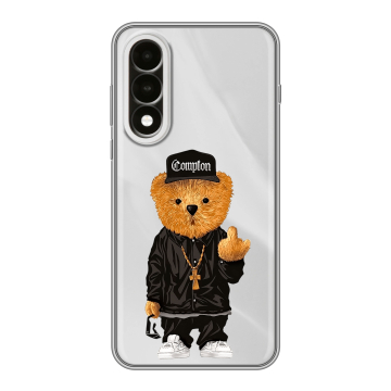Силиконовый чехол на OnePlus Nord 5 с принтом Плюшевый медведь