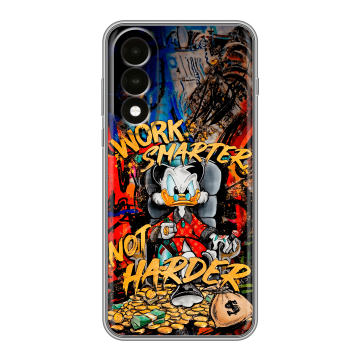 Силиконовый чехол на OnePlus Nord 5 с принтом Дональд Дак Деньги