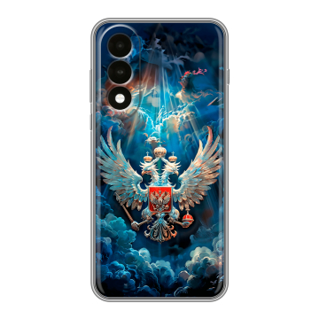 Силиконовый чехол на OnePlus Nord 5 с принтом Герб флаг России