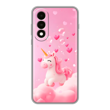 Силиконовый чехол на OnePlus Nord 5 с принтом Единорог