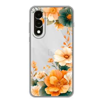 Силиконовый чехол на OnePlus Nord 5 с принтом Цветы принт Силиконовый чехол на OnePlus Nord 5 с принтом Цветы принт