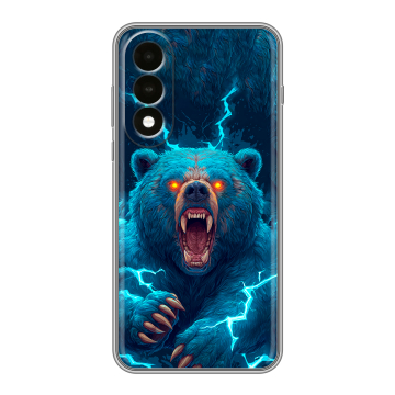 Силиконовый чехол на OnePlus Nord 5 с принтом Медведь Силиконовый чехол на OnePlus Nord 5 с принтом Медведь