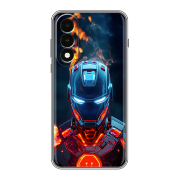 Силиконовый чехол на OnePlus Nord 5 с принтом IronMan Железный человек