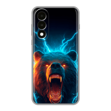 Силиконовый чехол на OnePlus Nord 5 с принтом Медведь Силиконовый чехол на OnePlus Nord 5 с принтом Медведь