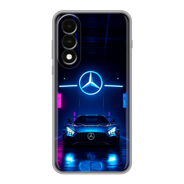 Силиконовый чехол на OnePlus Nord 5 с принтом Mercedes Мерседес