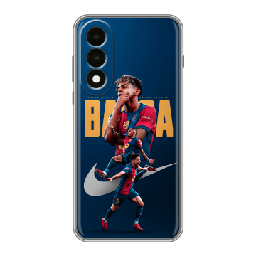 Силиконовый чехол на OnePlus Nord 5 с принтом Барселона Barca Yamal 