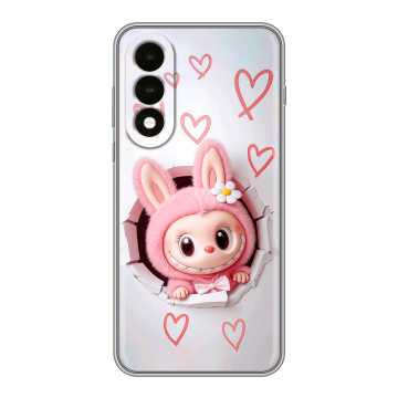 Силиконовый чехол на OnePlus Nord 5 с принтом Labubu Лабубу