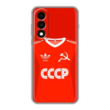 Силиконовый чехол на OnePlus Nord 5 с принтом Флаг Герб СССР Силиконовый чехол на OnePlus Nord 5 с принтом Флаг Герб СССР