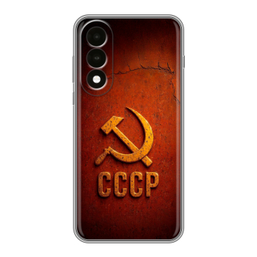 Силиконовый чехол на OnePlus Nord 5 с принтом Флаг Герб СССР