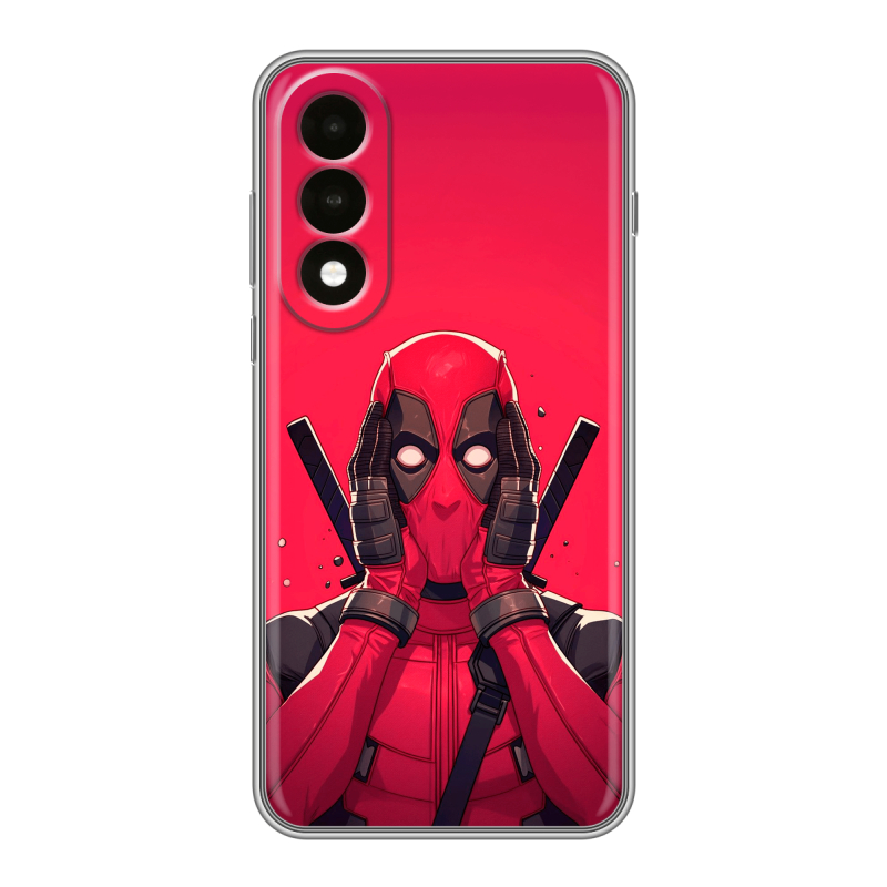 Силиконовый чехол на OnePlus Nord 5 с принтом Дедпул Deadpool Силиконовый чехол на OnePlus Nord 5 с принтом Дедпул Deadpool
