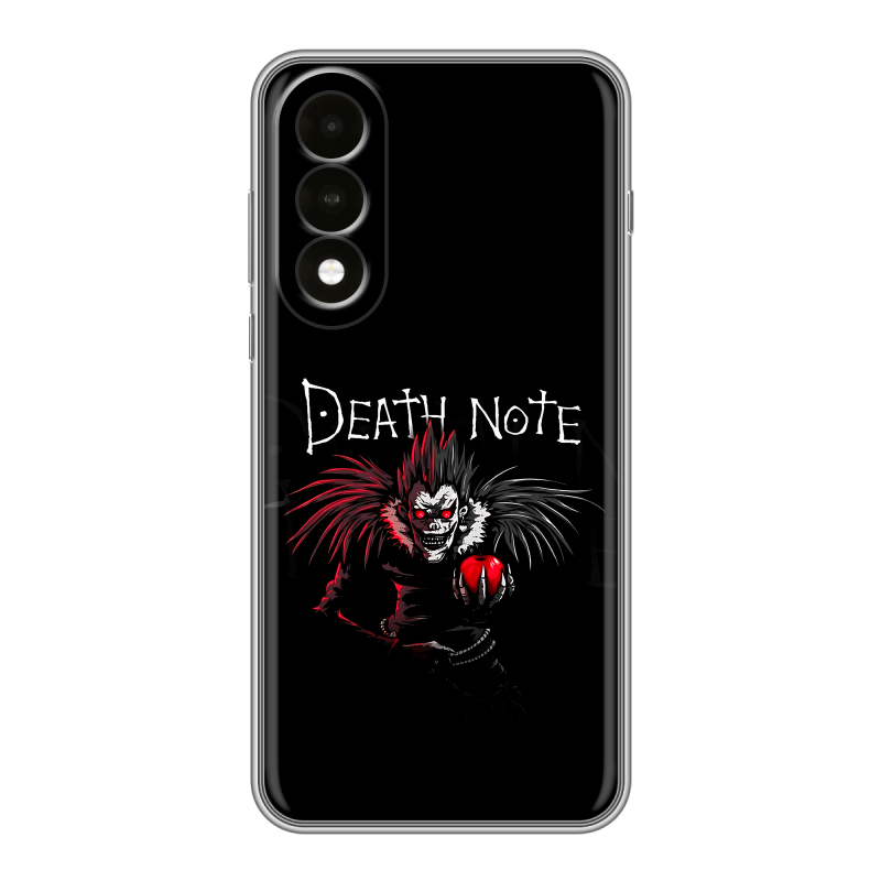 Силиконовый чехол на OnePlus Nord 5 с принтом Death note Тетрадь смерти Силиконовый чехол на OnePlus Nord 5 с принтом Death note Тетрадь смерти