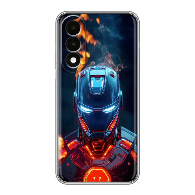 Силиконовый чехол на OnePlus Nord 5 с принтом IronMan Железный человек Силиконовый чехол на OnePlus Nord 5 с принтом IronMan Железный человек