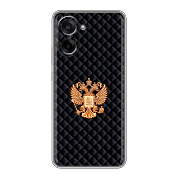 Силиконовый чехол на OnePlus Nord CE5 с принтом Герб России принт Силиконовый чехол на OnePlus Nord CE5 с принтом Герб России принт