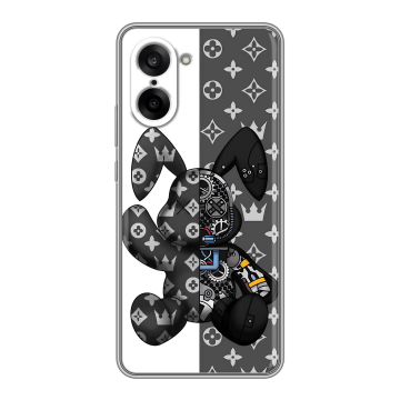 Силиконовый чехол на OnePlus Nord CE5 с принтом Луи робот Силиконовый чехол на OnePlus Nord CE5 с принтом Луи робот