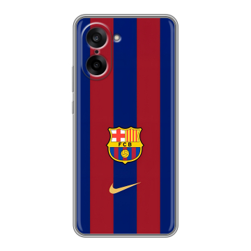 Силиконовый чехол на OnePlus Nord CE5 с принтом Барселона Barcelona