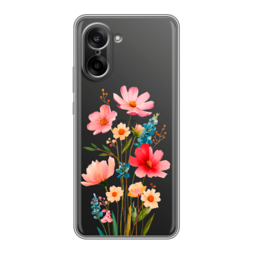 Силиконовый чехол на OnePlus Nord CE5 с принтом Цветы Силиконовый чехол на OnePlus Nord CE5 с принтом Цветы