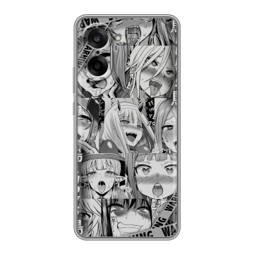 Силиконовый чехол на OnePlus Nord CE5 с принтом Ahegao Ахегао Аниме Силиконовый чехол на OnePlus Nord CE5 с принтом Ahegao Ахегао Аниме