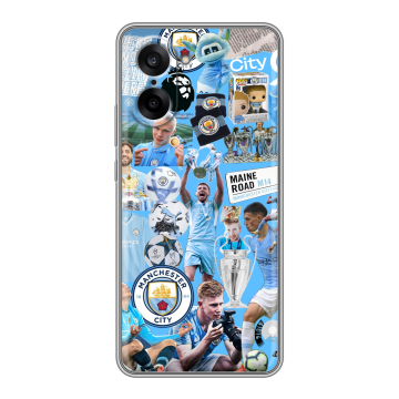 Силиконовый чехол на OnePlus Nord CE5 с принтом Man City Манчестер Сити Силиконовый чехол на OnePlus Nord CE5 с принтом Man City Манчестер Сити
