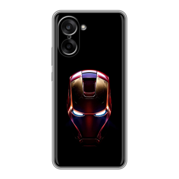 Силиконовый чехол на OnePlus Nord CE5 с принтом IronMan Железный человек Силиконовый чехол на OnePlus Nord CE5 с принтом IronMan Железный человек