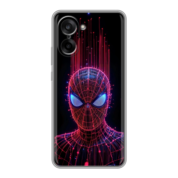 Силиконовый чехол на OnePlus Nord CE5 с принтом Spiderman Человек паук