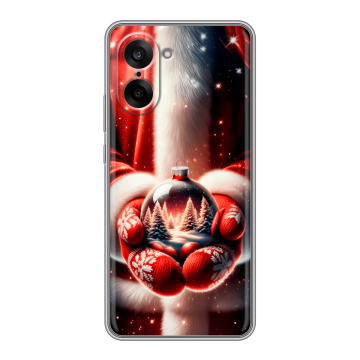 Силиконовый чехол на OnePlus Nord CE5 с принтом Новый год Силиконовый чехол на OnePlus Nord CE5 с принтом Новый год