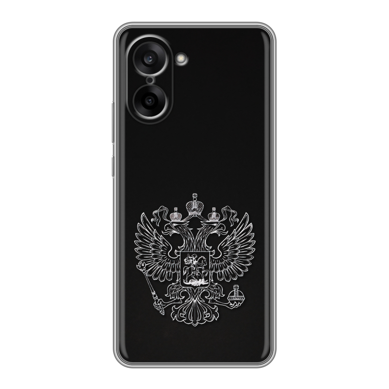 Силиконовый чехол на OnePlus Nord CE5 с принтом Герб России Силиконовый чехол на OnePlus Nord CE5 с принтом Герб России