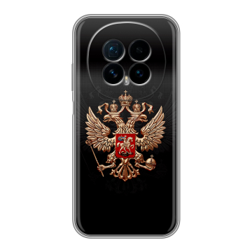Силиконовый чехол на Honor Magic 8 с принтом Герб России Силиконовый чехол на Honor Magic 8 с принтом Герб России