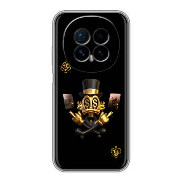Силиконовый чехол на Honor Magic 8 с принтом Золотой скрудж макдак