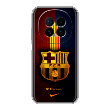 Силиконовый чехол на Honor Magic 8 с принтом Барселона Barcelona