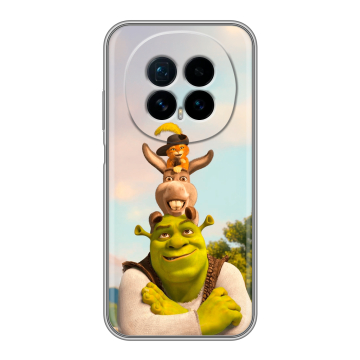 Силиконовый чехол на Honor Magic 8 с принтом Шрек Shrek