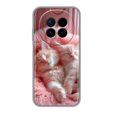 Силиконовый чехол на Honor Magic 8 с принтом котята котики Силиконовый чехол на Honor Magic 8 с принтом котята котики