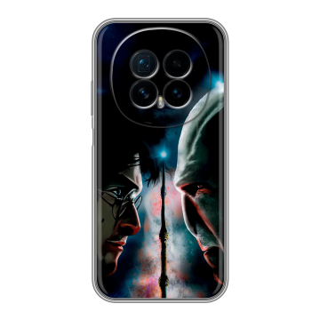 Силиконовый чехол на Honor Magic 8 с принтом Гарри Поттер Harry Potter